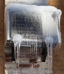 علت یخ زدن دستگاه های سرمایشی