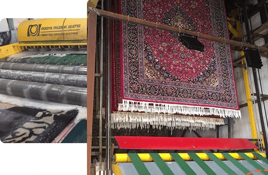 قالیشویی نایب در پاسداران تهران