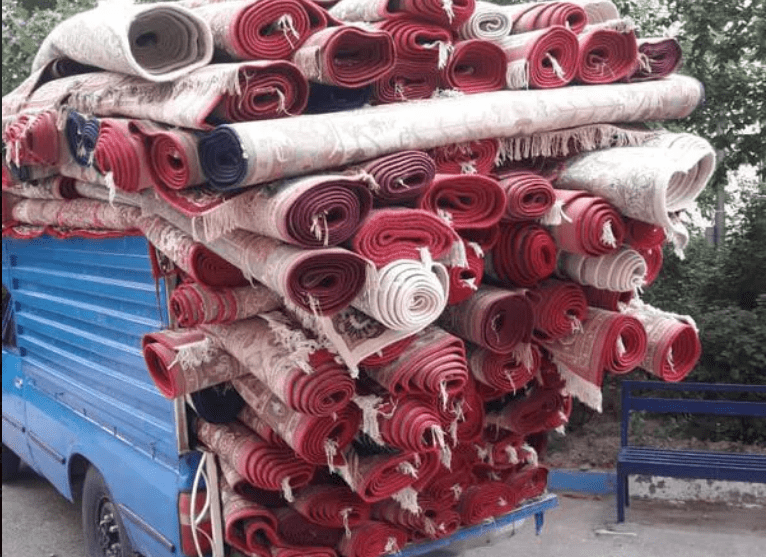 قالیشویی رز سرخ در تبریز